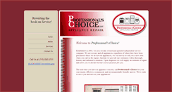 Desktop Screenshot of professionalschoicellc.com